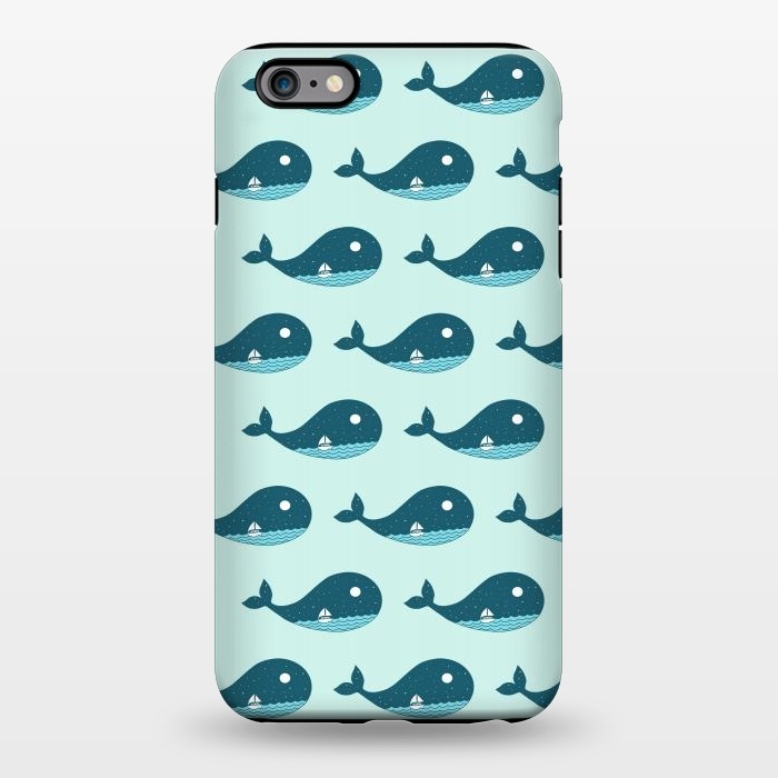 iPhone 6/6s plus StrongFit Whale Landscape by Coffee Man