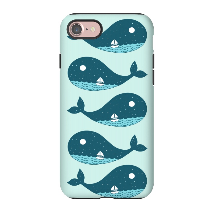 iPhone 7 StrongFit Whale Landscape 2 by Coffee Man