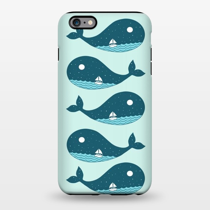 iPhone 6/6s plus StrongFit Whale Landscape 2 by Coffee Man