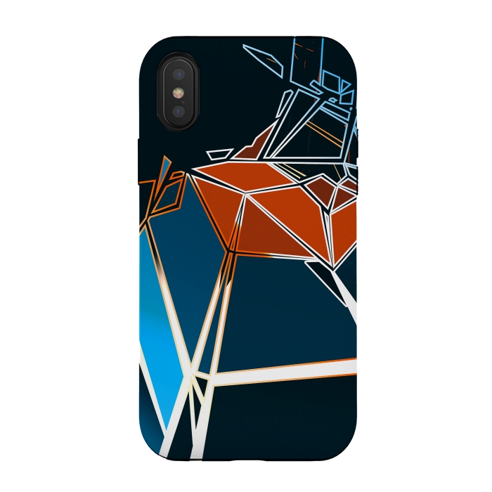 iPhone Xs / X StrongFit Broken Space by Santiago Sarquis 