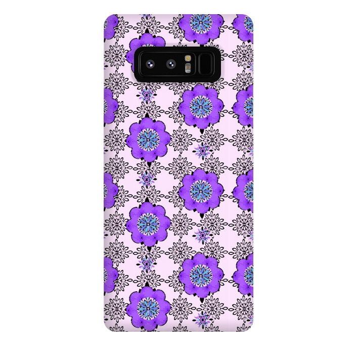 Galaxy Note 8 StrongFit Purple Shmurple by Bettie * Blue