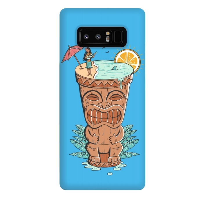 Galaxy Note 8 StrongFit Tiki Drink by Coffee Man
