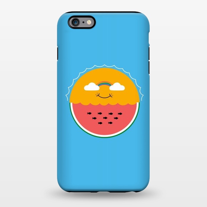 iPhone 6/6s plus StrongFit Sun and Watermelon by Coffee Man