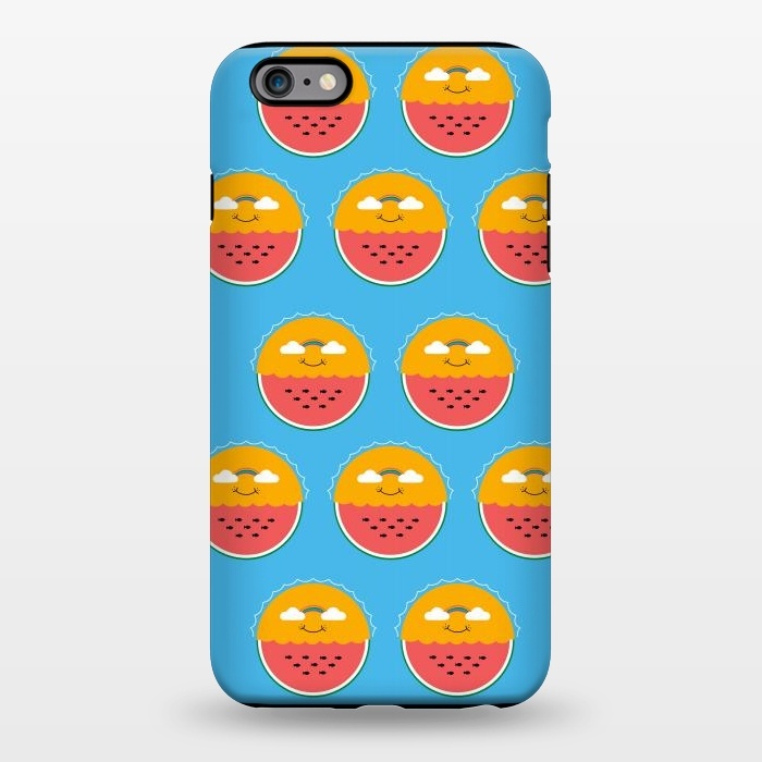 iPhone 6/6s plus StrongFit Sun and Watermelon pattern by Coffee Man