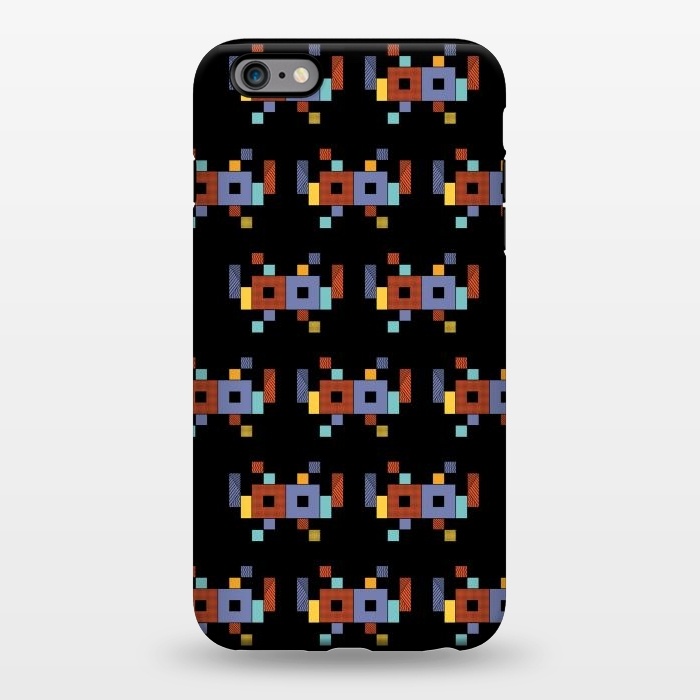 iPhone 6/6s plus StrongFit Retro Cubism by Coffee Man