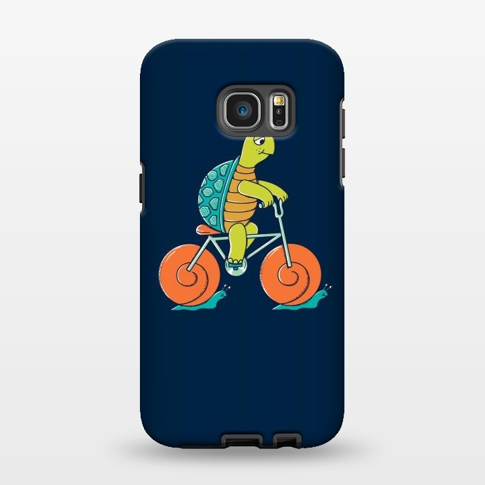 Galaxy S7 EDGE StrongFit Fast and Cute by Coffee Man