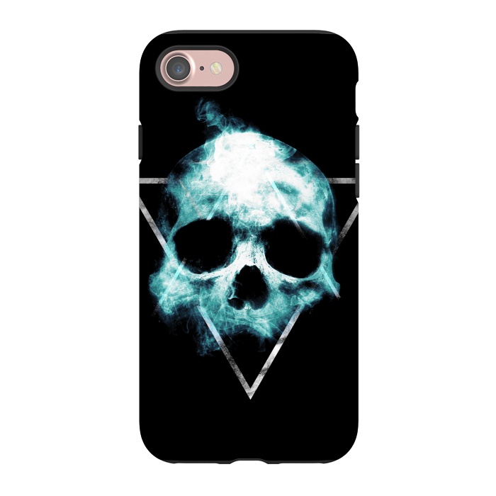 iPhone 7 StrongFit Skull by Mitxel Gonzalez