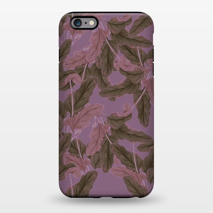 iPhone 6/6s plus StrongFit Purple Bushes by Zala Farah