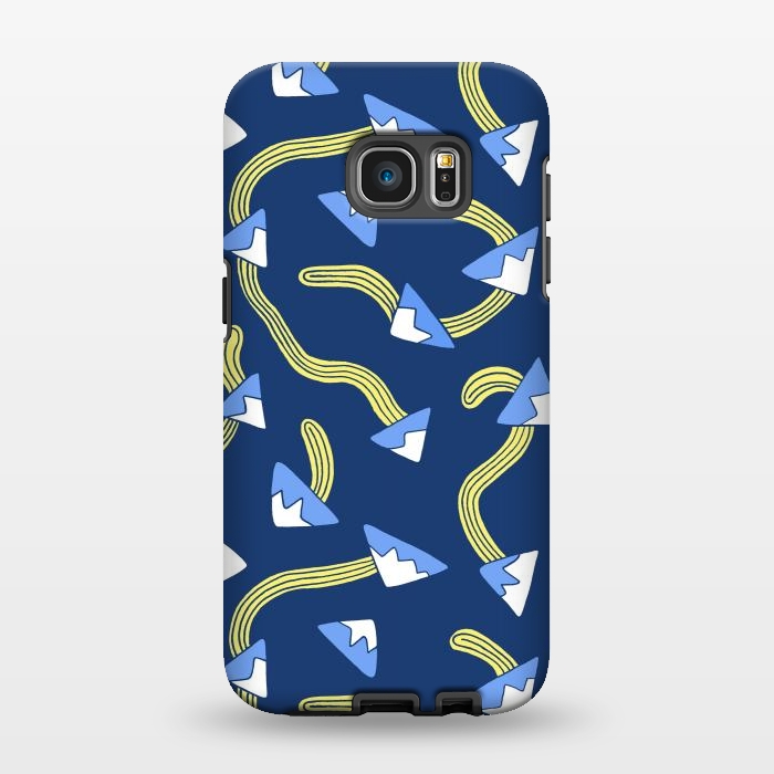 Galaxy S7 EDGE StrongFit Flying Mountains by Ikimono