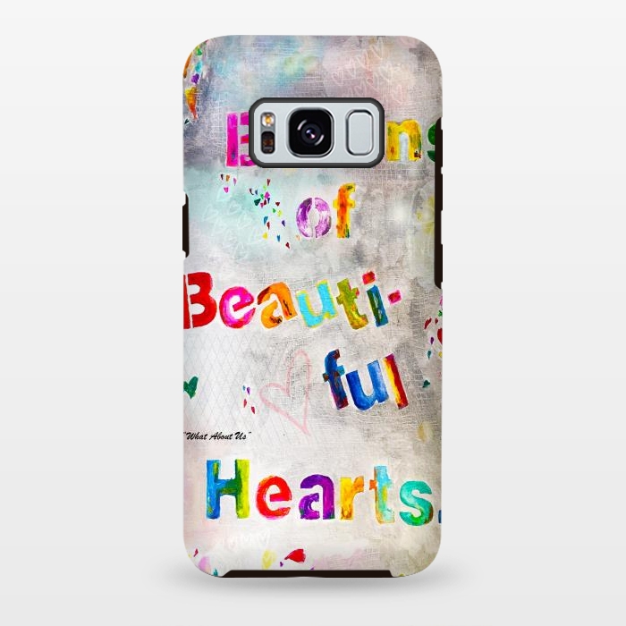Galaxy S8 plus StrongFit We are Billions of Beautiful Hearts by Bettie * Blue