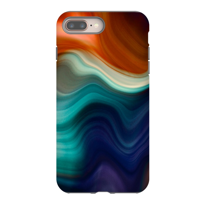 iPhone 7 plus StrongFit Color Wave by CatJello