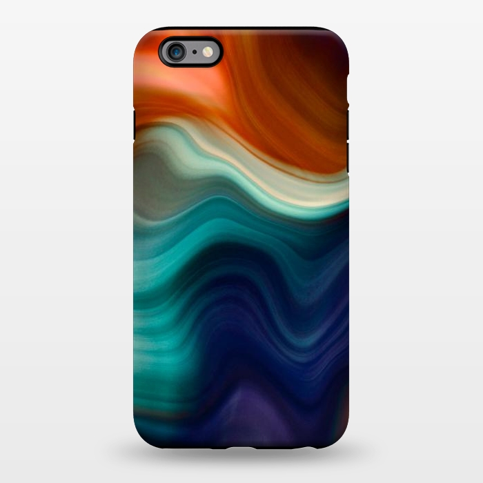 iPhone 6/6s plus StrongFit Color Wave by CatJello