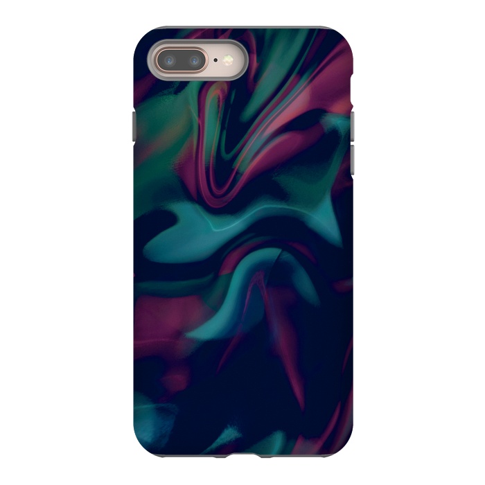 iPhone 7 plus StrongFit Liquid Color by CatJello
