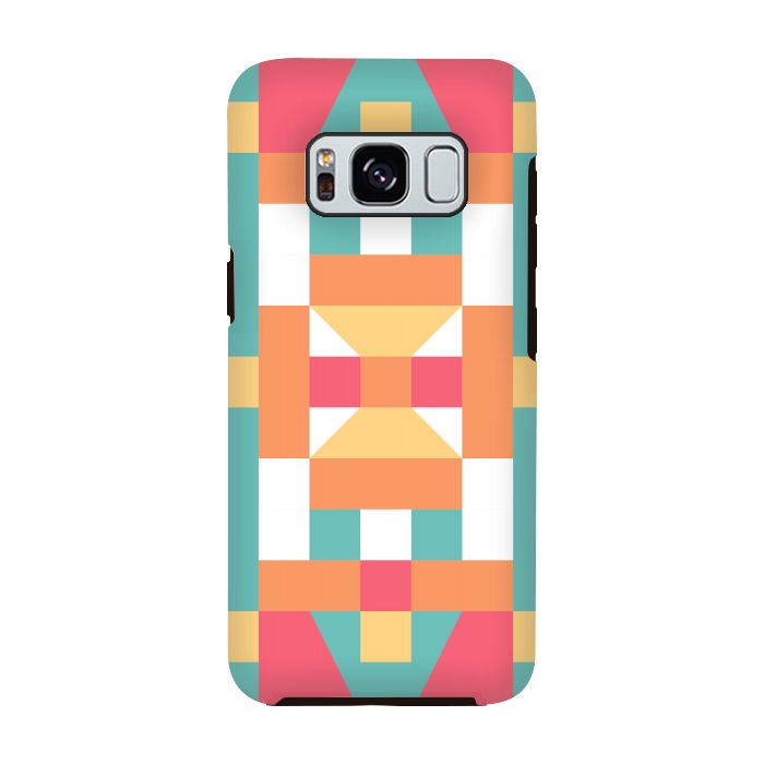 Galaxy S8 StrongFit Candy Land (by Color Blocks) by Zala Farah