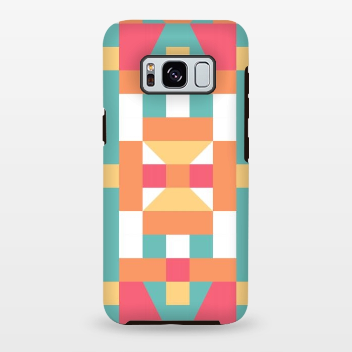 Galaxy S8 plus StrongFit Candy Land (by Color Blocks) by Zala Farah