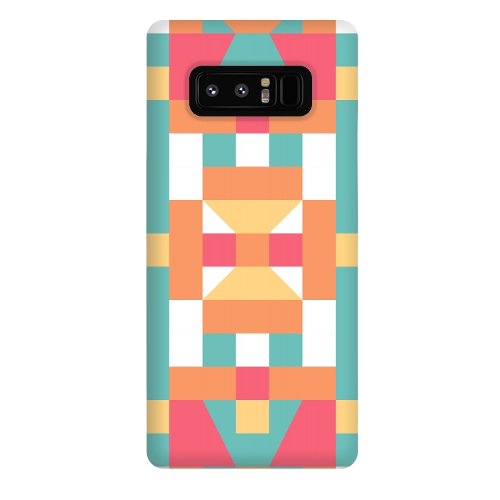 Galaxy Note 8 StrongFit Candy Land (by Color Blocks) by Zala Farah