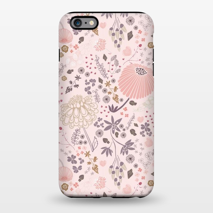 iPhone 6/6s plus StrongFit Field of Flowers by Paula Ohreen