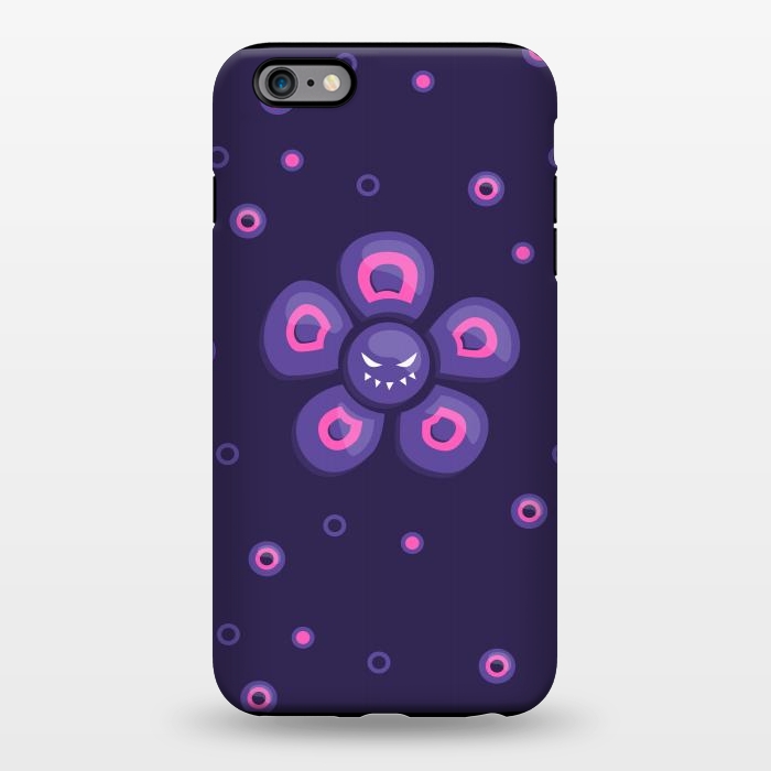 iPhone 6/6s plus StrongFit Purple Evil Flower by Boriana Giormova