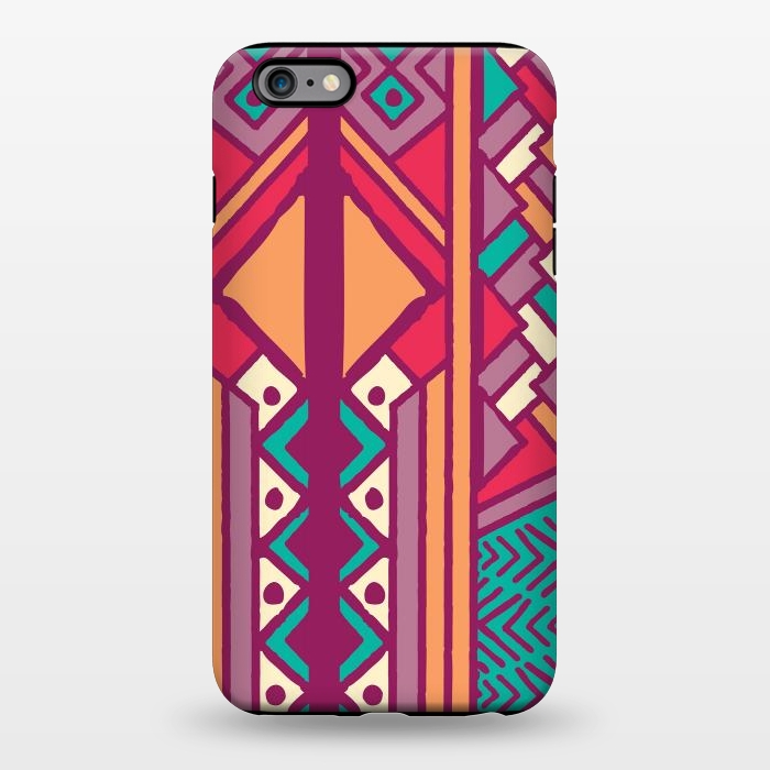 iPhone 6/6s plus StrongFit Tribal ethnic geometric pattern 001 by Jelena Obradovic