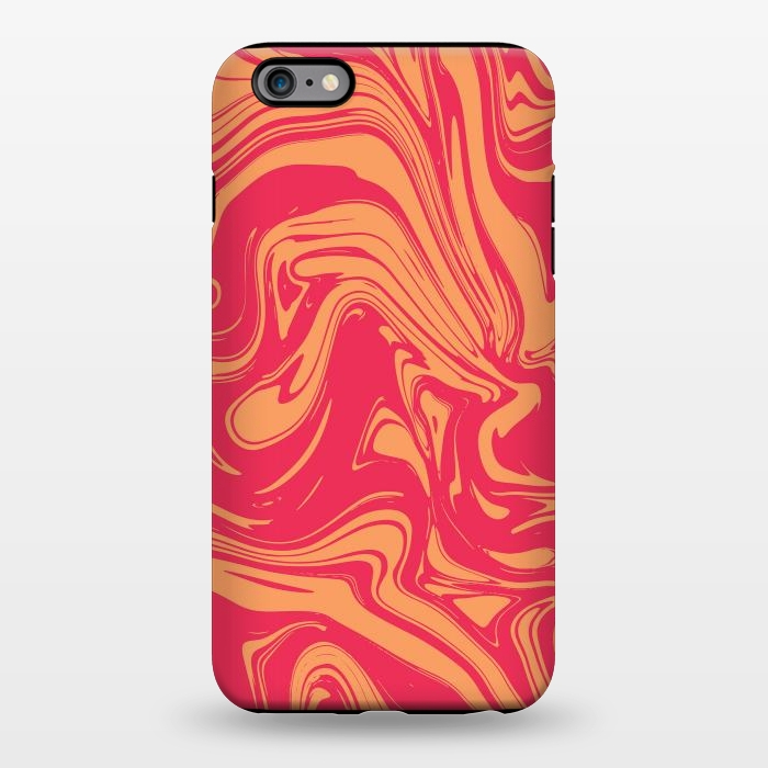 iPhone 6/6s plus StrongFit Liquid marble texture design 031 by Jelena Obradovic