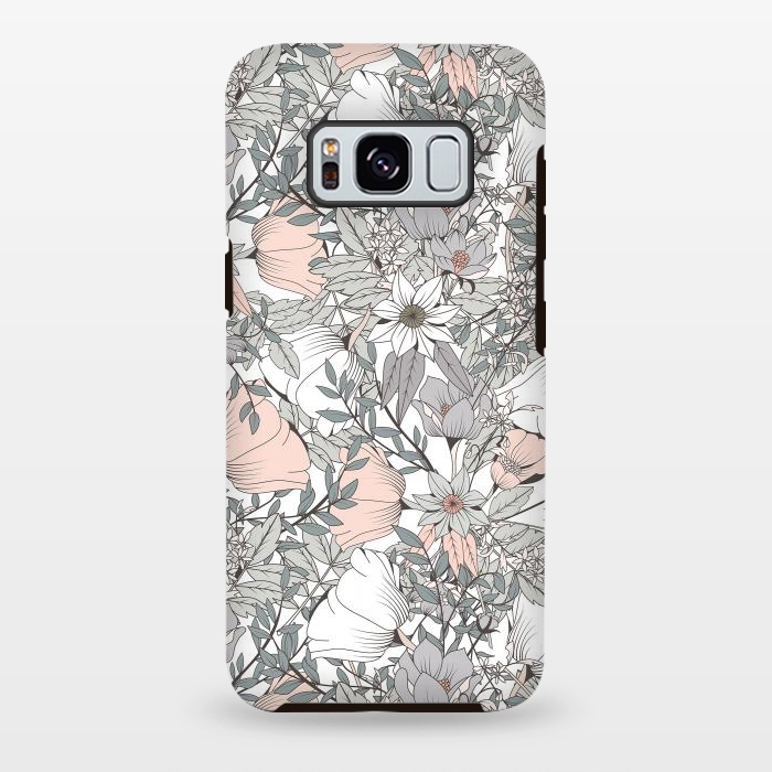 Galaxy S8 plus StrongFit Botanical Pattern 016 by Jelena Obradovic