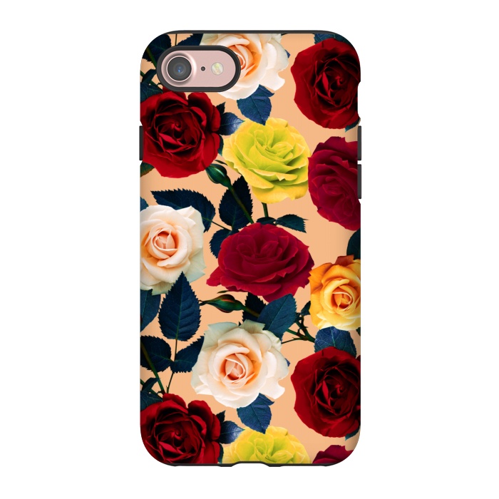 iPhone 7 StrongFit Rose Garden by Burcu Korkmazyurek
