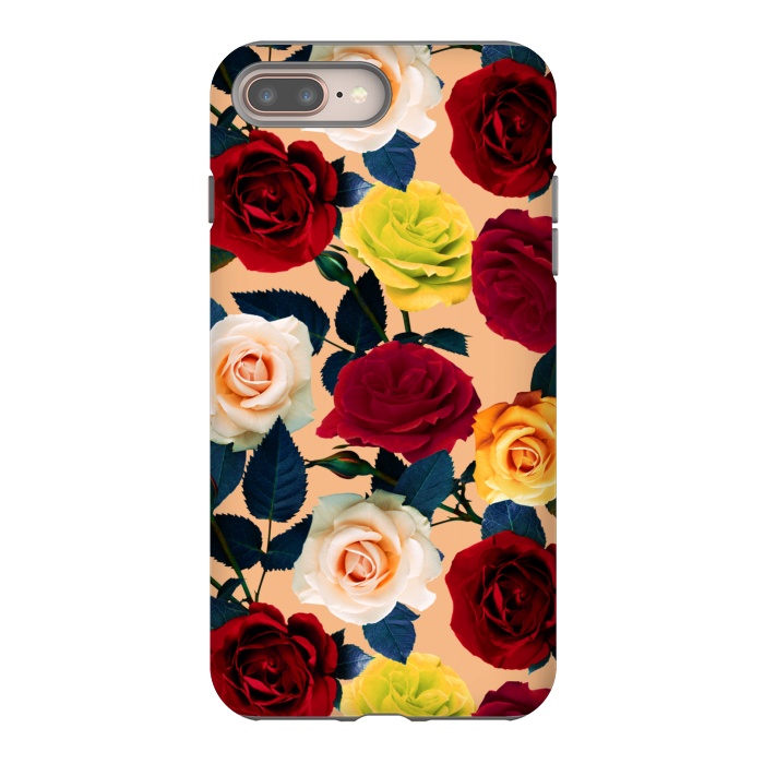 iPhone 7 plus StrongFit Rose Garden by Burcu Korkmazyurek