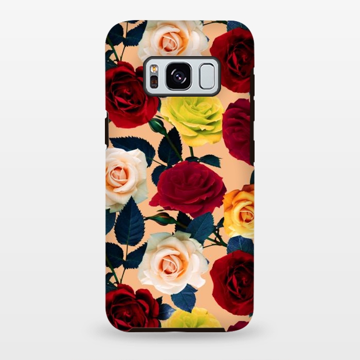 Galaxy S8 plus StrongFit Rose Garden by Burcu Korkmazyurek
