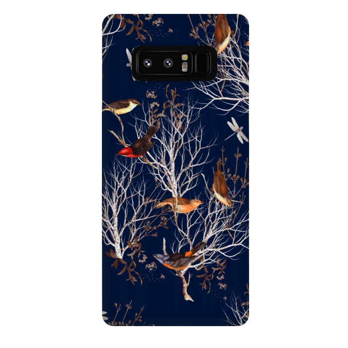 Galaxy Note 8 StrongFit Bird Garden by Burcu Korkmazyurek