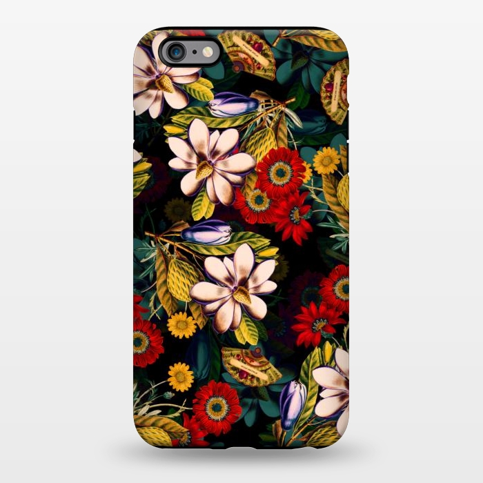 iPhone 6/6s plus StrongFit Japanese Floral Pattern by Burcu Korkmazyurek