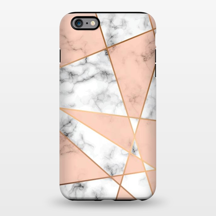 iPhone 6/6s plus StrongFit Marble Geometry 050 by Jelena Obradovic