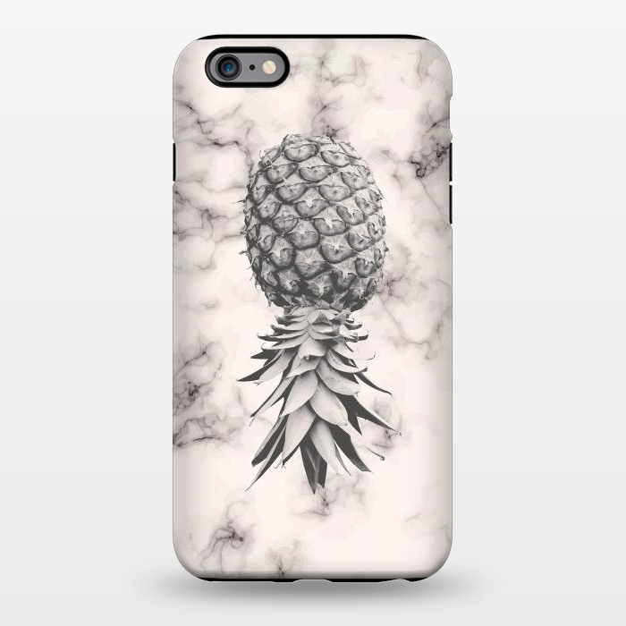 iPhone 6/6s plus StrongFit Marble Texture Seamless Pattern Pineapple 052 by Jelena Obradovic