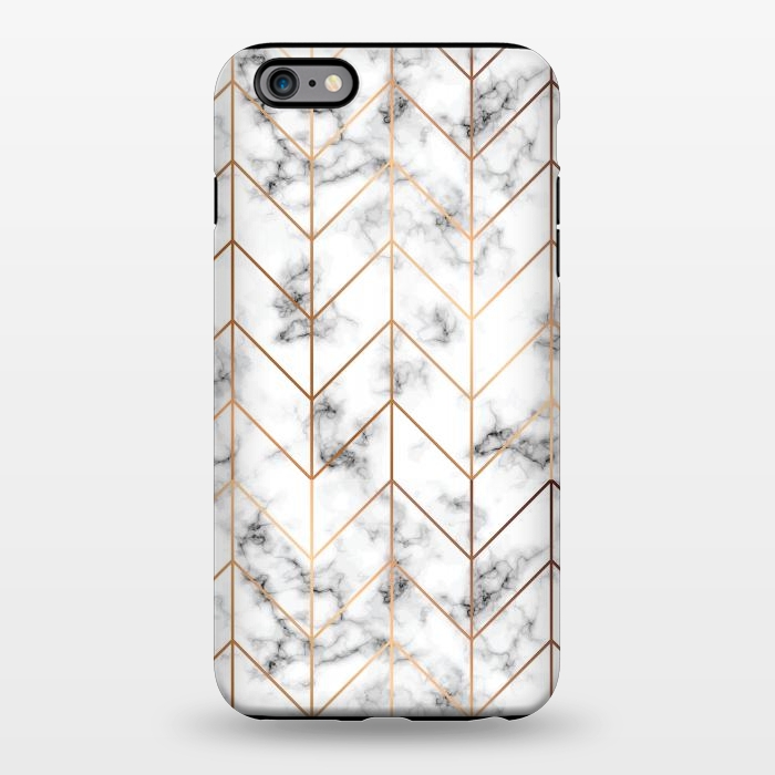iPhone 6/6s plus StrongFit Marble Geometry 057 by Jelena Obradovic