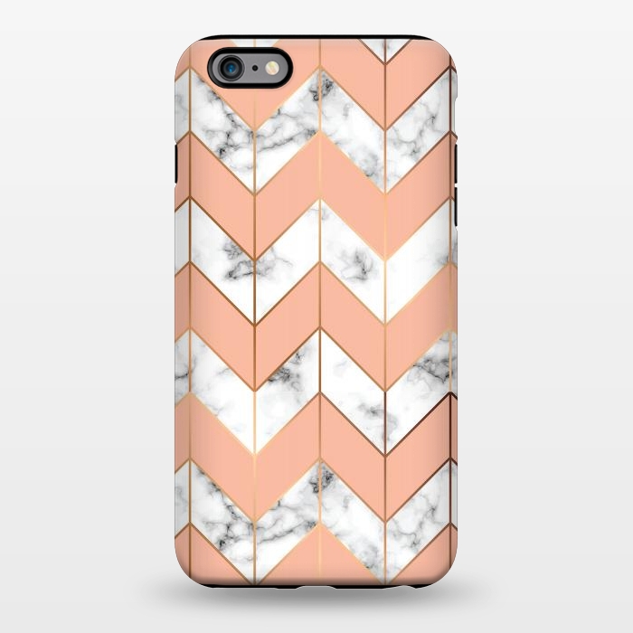 iPhone 6/6s plus StrongFit Marble Geometry 058 by Jelena Obradovic