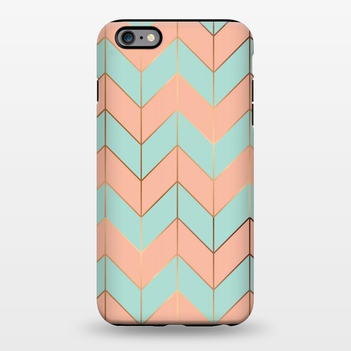 iPhone 6/6s plus StrongFit Marble Geometry 059 by Jelena Obradovic