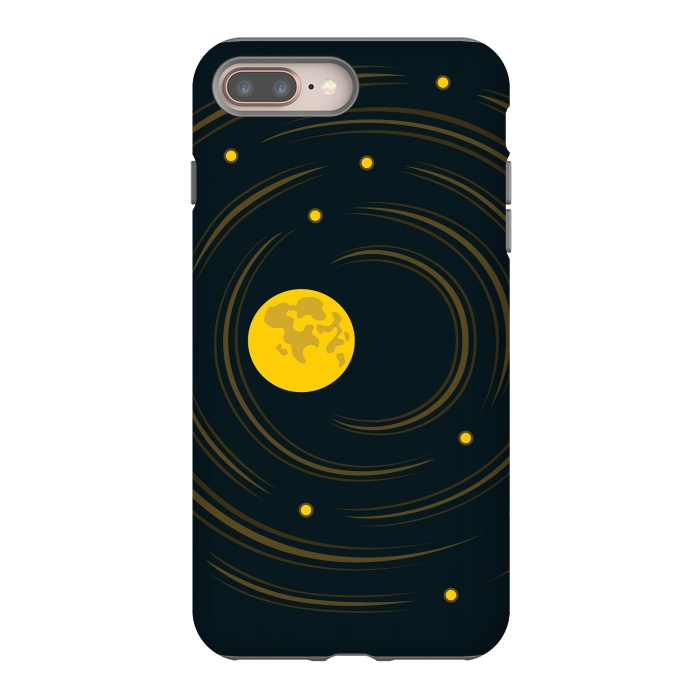 iPhone 7 plus StrongFit Geek Abstract Stars And Moon by Boriana Giormova