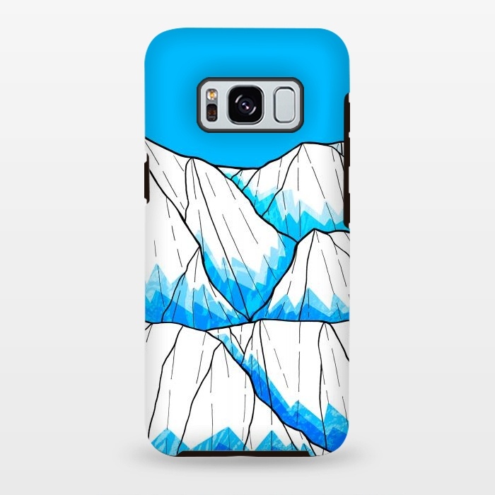 Galaxy S8 plus StrongFit Glacier hills by Steve Wade (Swade)