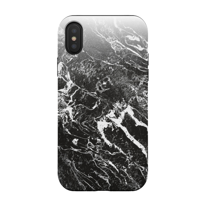 iPhone Xs / X StrongFit The Misty Waves by Steve Wade (Swade)