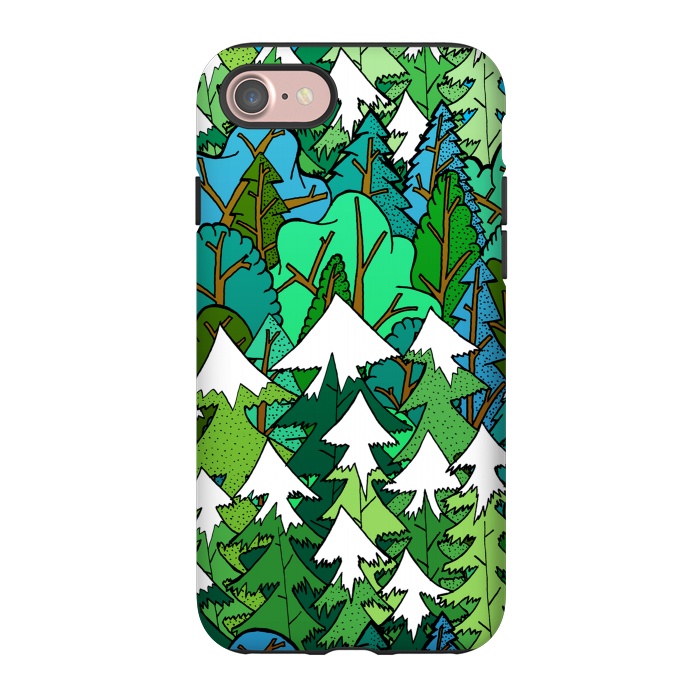 iPhone 7 StrongFit Winter's Forest by Steve Wade (Swade)