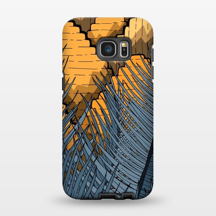 Galaxy S7 EDGE StrongFit Pyramid Mountains by Steve Wade (Swade)