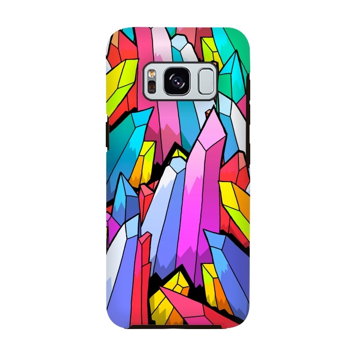 Galaxy S8 StrongFit Colour Crystals  by Steve Wade (Swade)