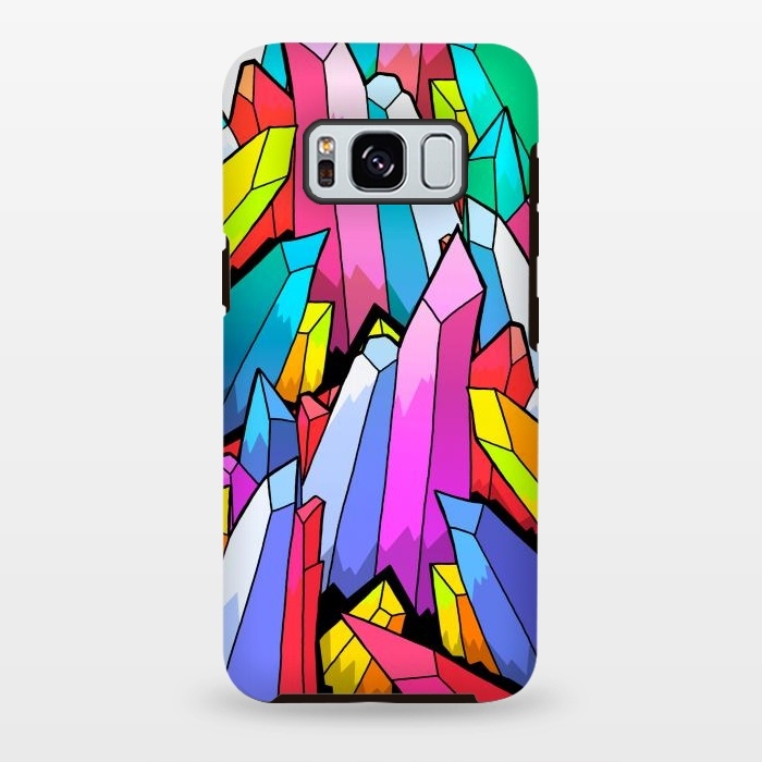 Galaxy S8 plus StrongFit Colour Crystals  by Steve Wade (Swade)