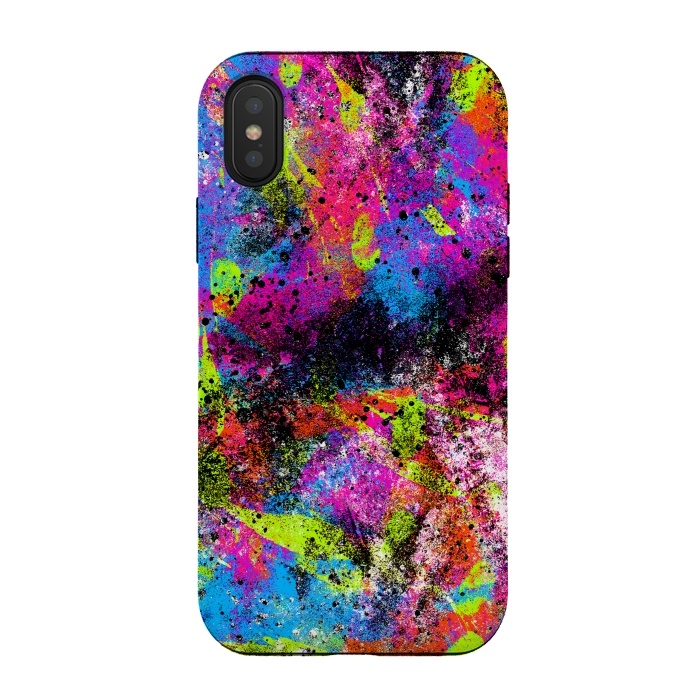 iPhone Xs / X StrongFit Colour Symphony by Steve Wade (Swade)