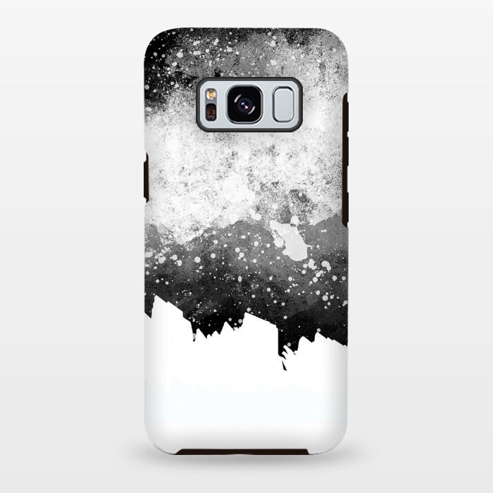 Galaxy S8 plus StrongFit Galaxy Greyscale by Steve Wade (Swade)