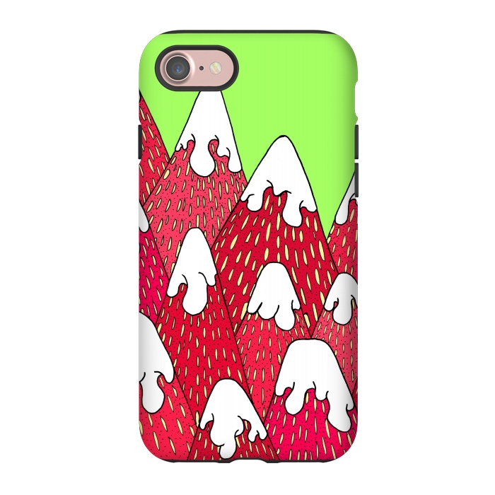 iPhone 7 StrongFit Strawberry Mountains by Steve Wade (Swade)