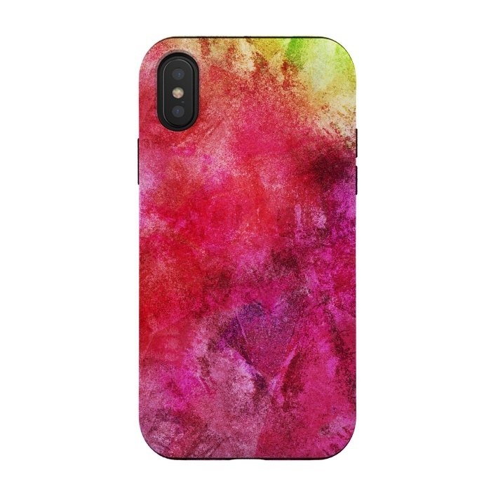 iPhone Xs / X StrongFit Watermelon Textures by Steve Wade (Swade)