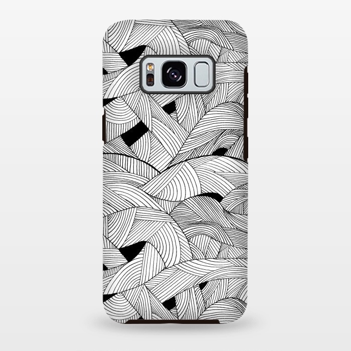 Galaxy S8 plus StrongFit The Tangled Waves by Steve Wade (Swade)