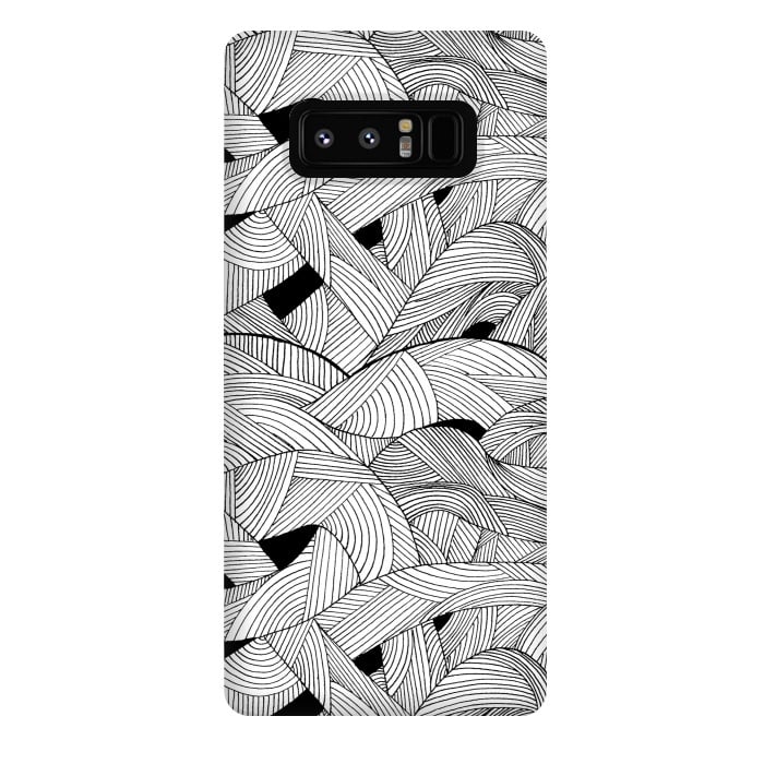 Galaxy Note 8 StrongFit The Tangled Waves by Steve Wade (Swade)