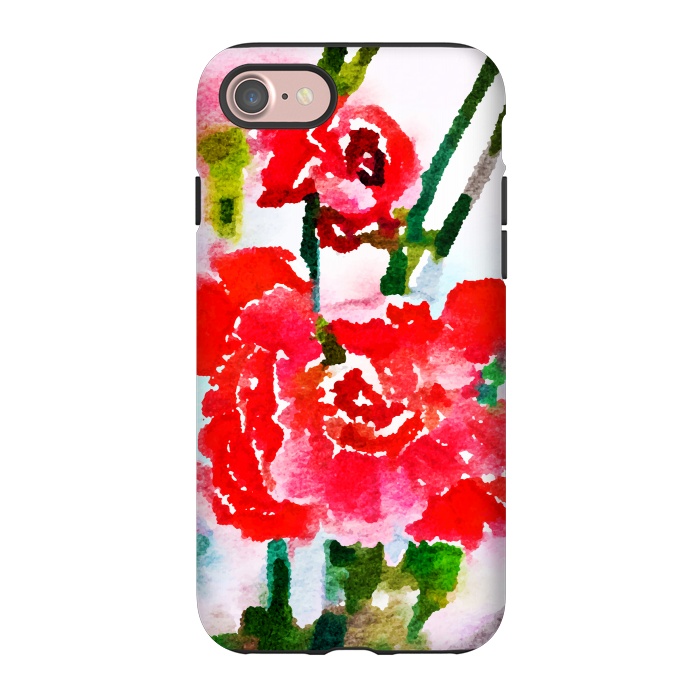 iPhone 7 StrongFit Red Blossom V2 by Uma Prabhakar Gokhale