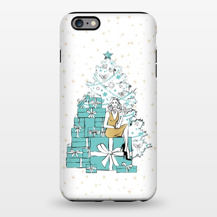 iPhone 6/6s plus StrongFit Christmas Tree with gifts by Martina